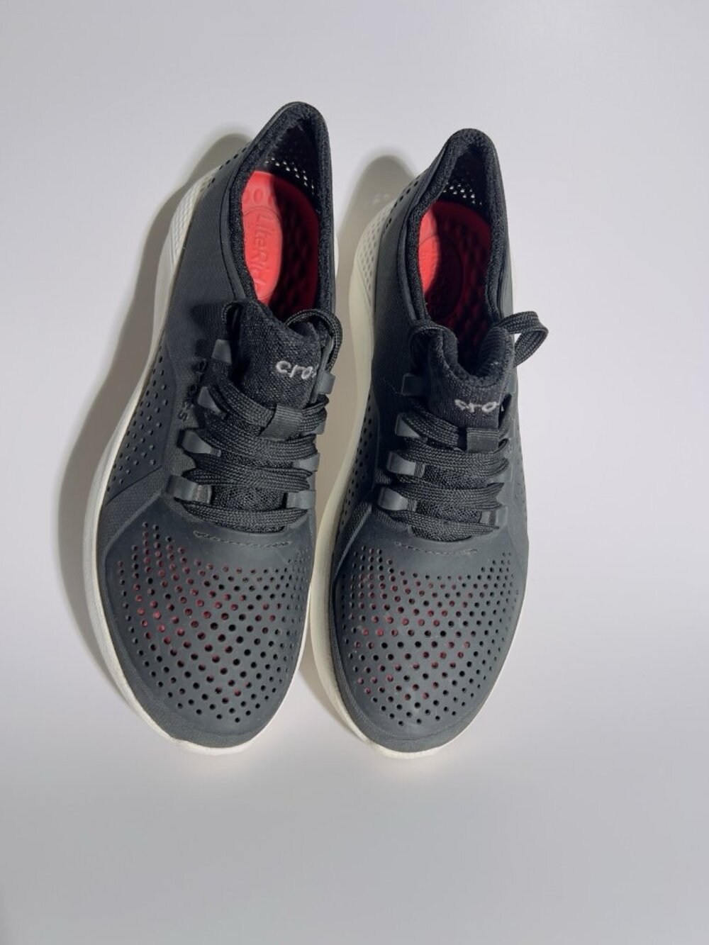 Crocs LiteRide Pacer Women’s Size 9 Black Athletic Sneakers - Picture 4 of 13